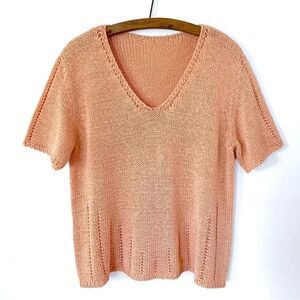 Chunky Knit Top Made in Italy